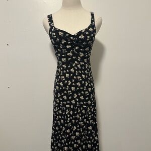 Black Floral Dress